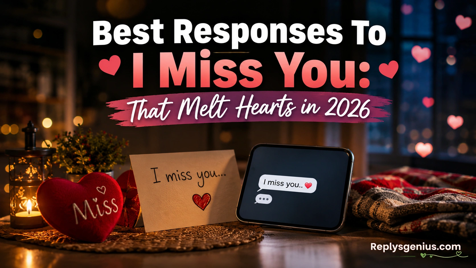 Best Responses To I Miss You: That Melt Hearts in 2026