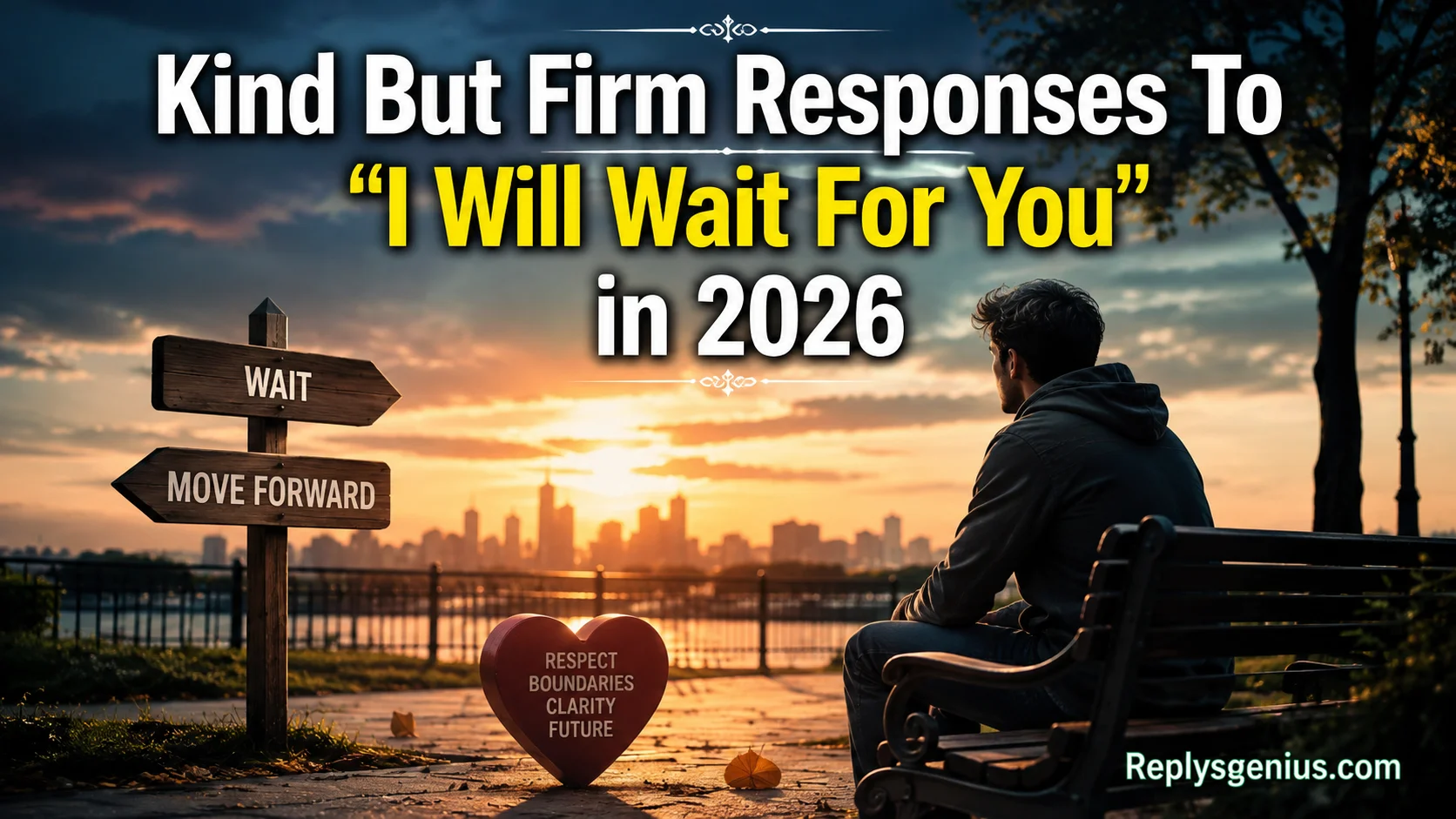 Kind But Firm Responses To “I Will Wait For You”