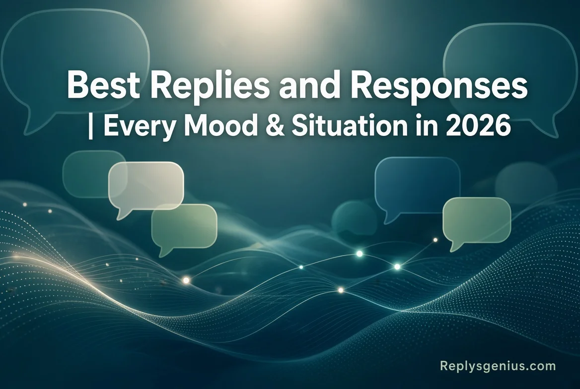Best Replies and Responses | Every Mood