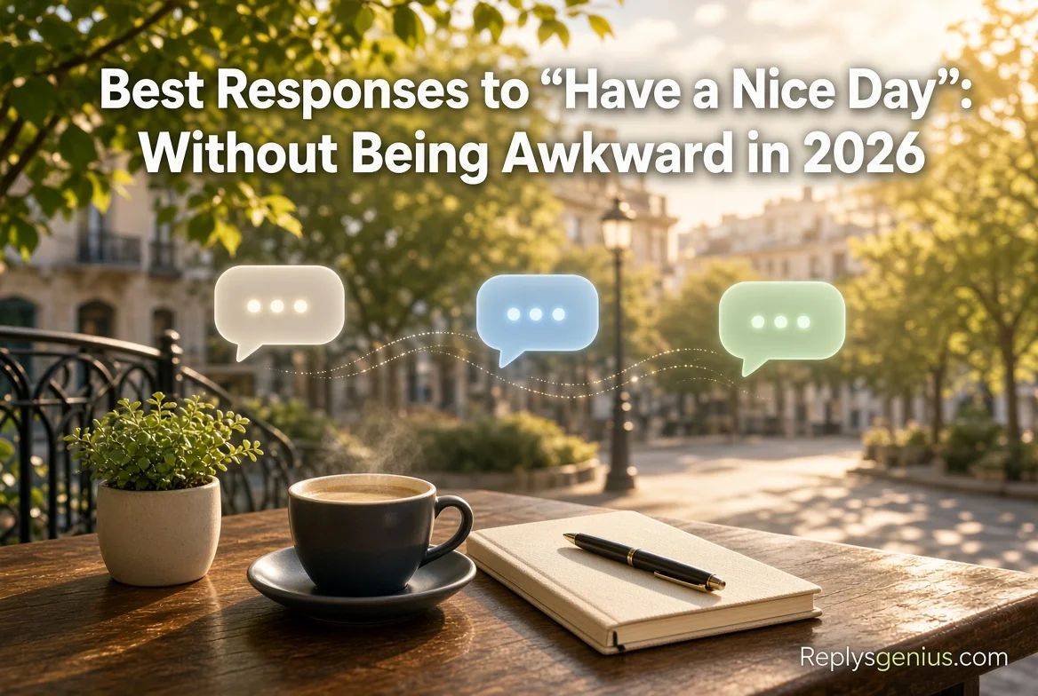 Best Responses to “Have a Nice Day”