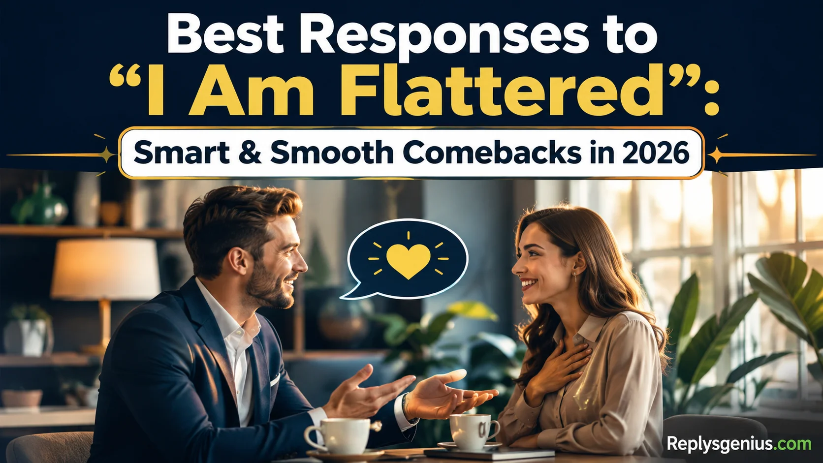 Best Responses to “I Am Flattered”