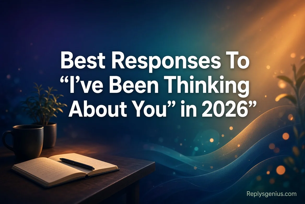 Best Responses To “I’ve Been Thinking About You”