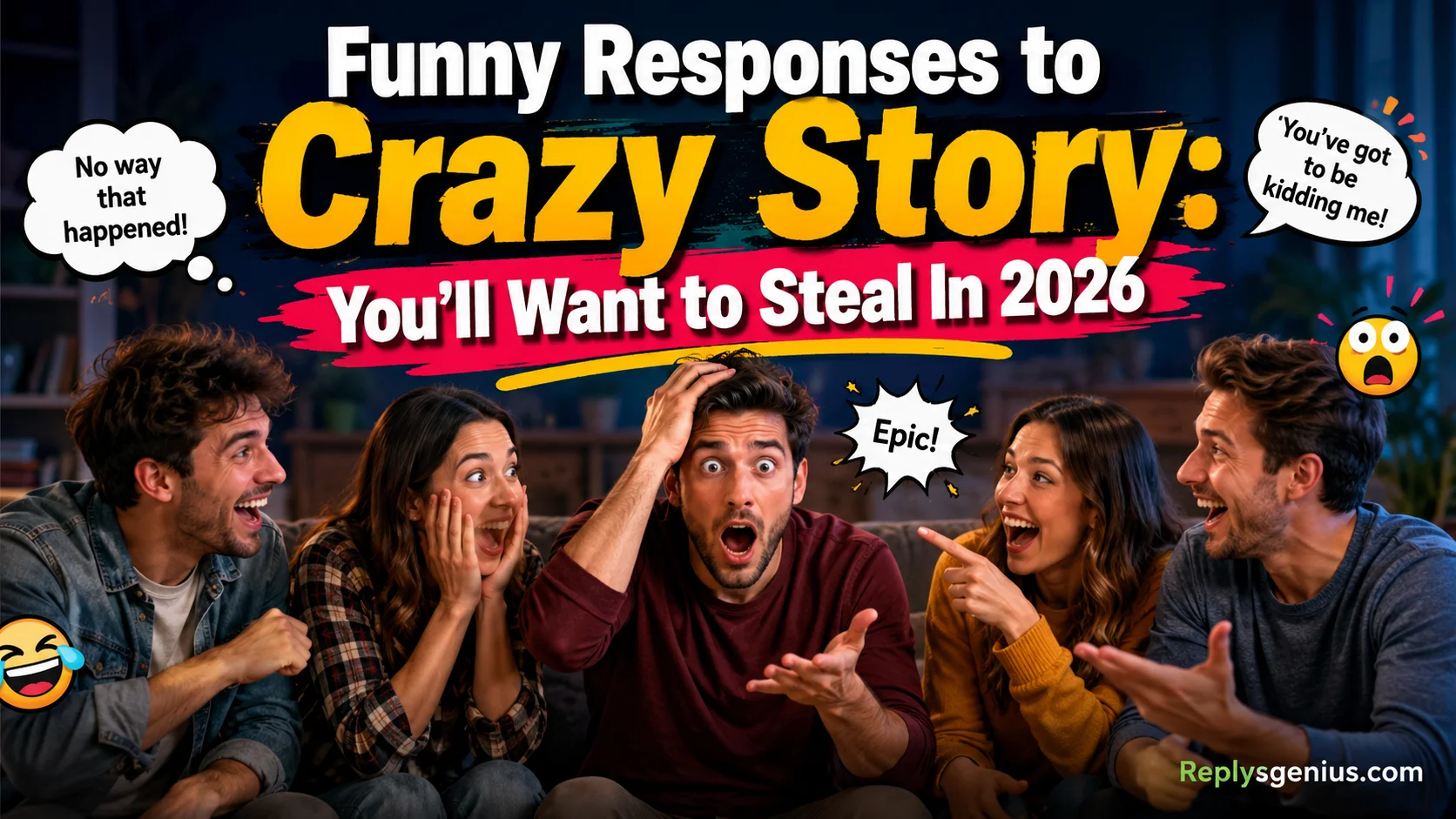 Funny Responses to Crazy Story