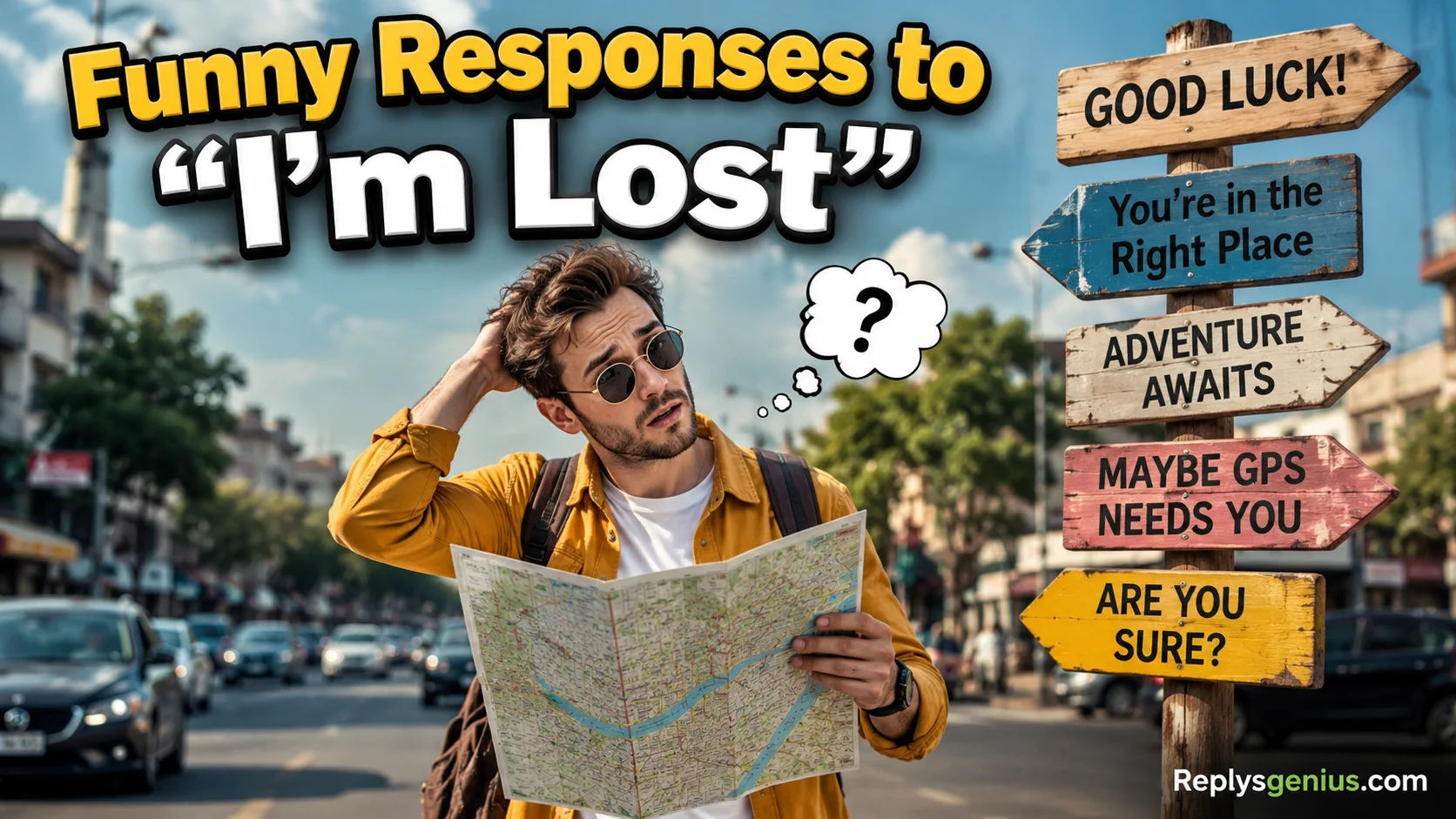 Funny Responses to “I’m Lost”