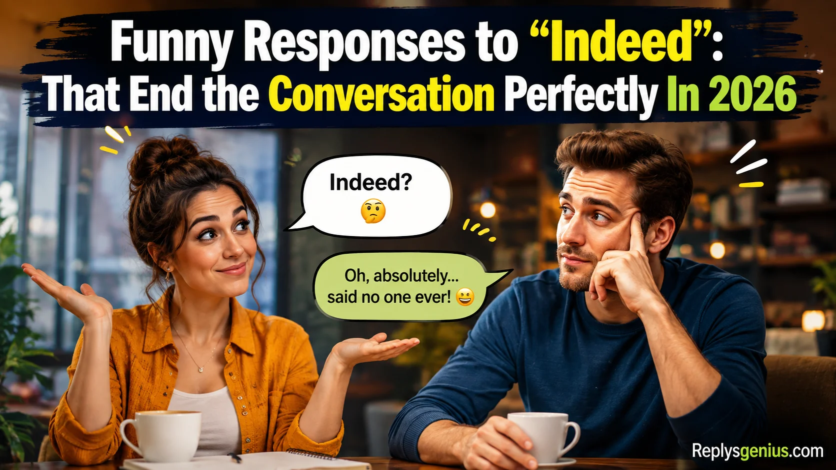 Funny Responses to “Indeed”
