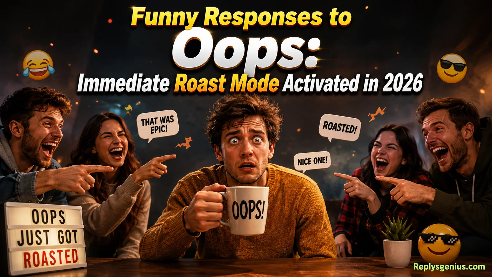 Funny Responses to Oops