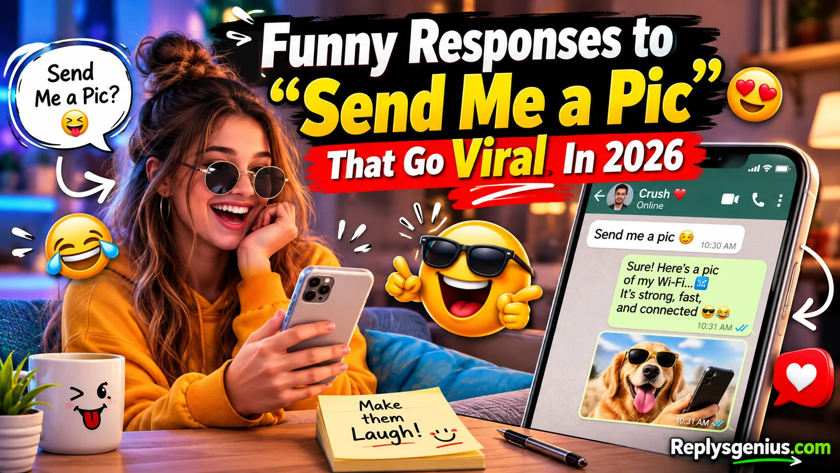 Funny Responses to “Send Me a Pic”
