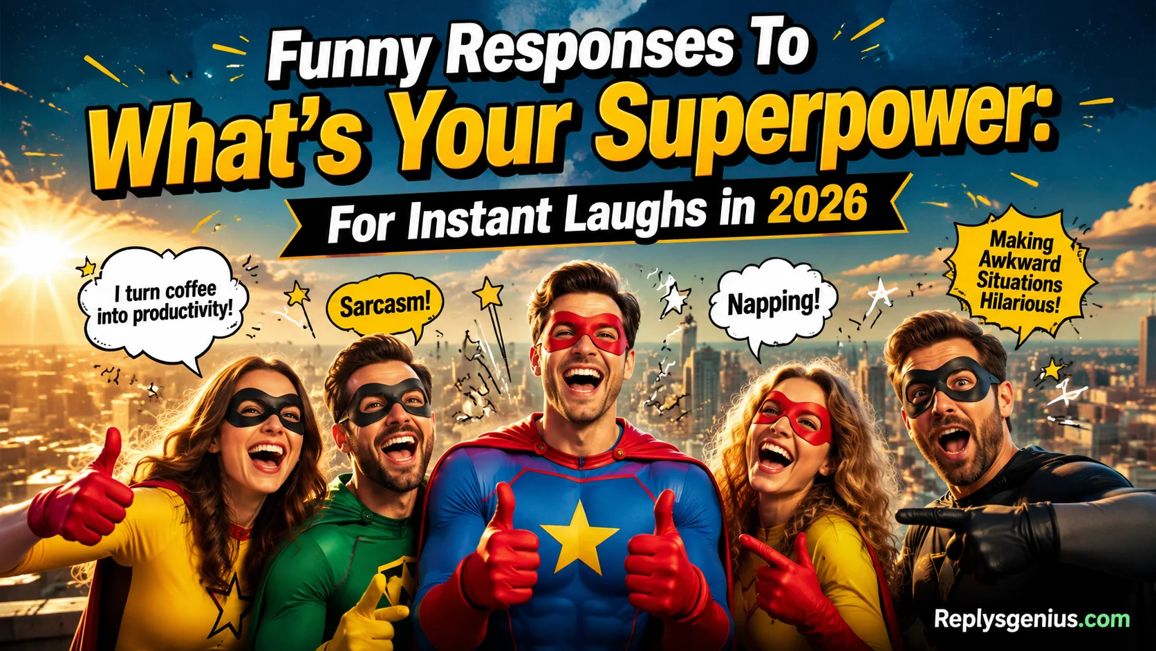 Funny Responses To What’s Your Superpower