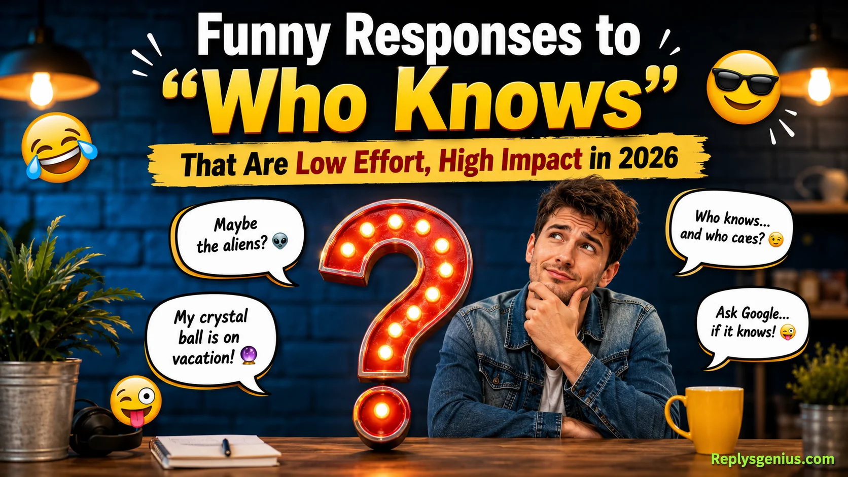 Funny Responses to “Who Knows”