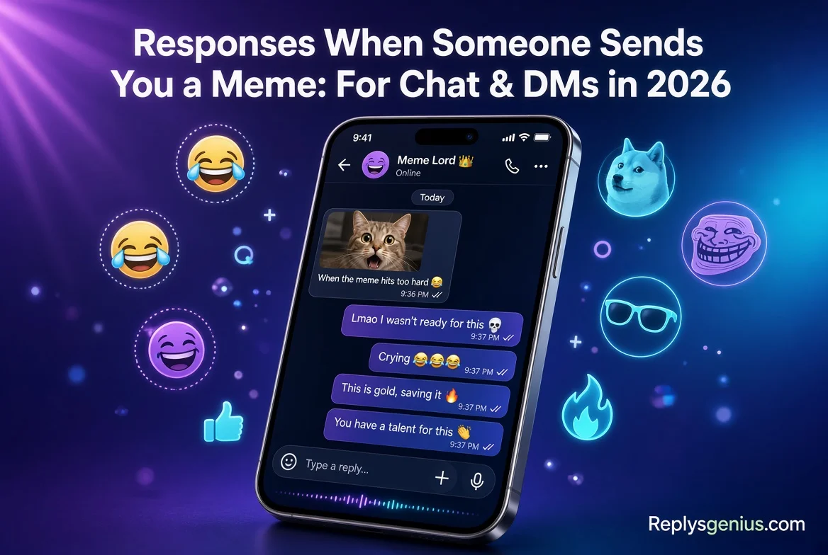 Responses When Someone Sends You a Meme
