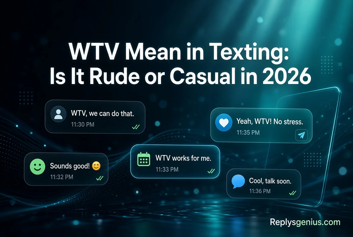 WTV Mean in Texting