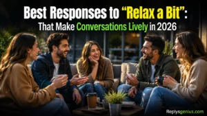 Best Responses to “Relax a Bit”