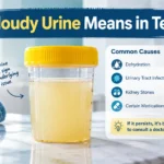 Cloudy Urine Means in Text