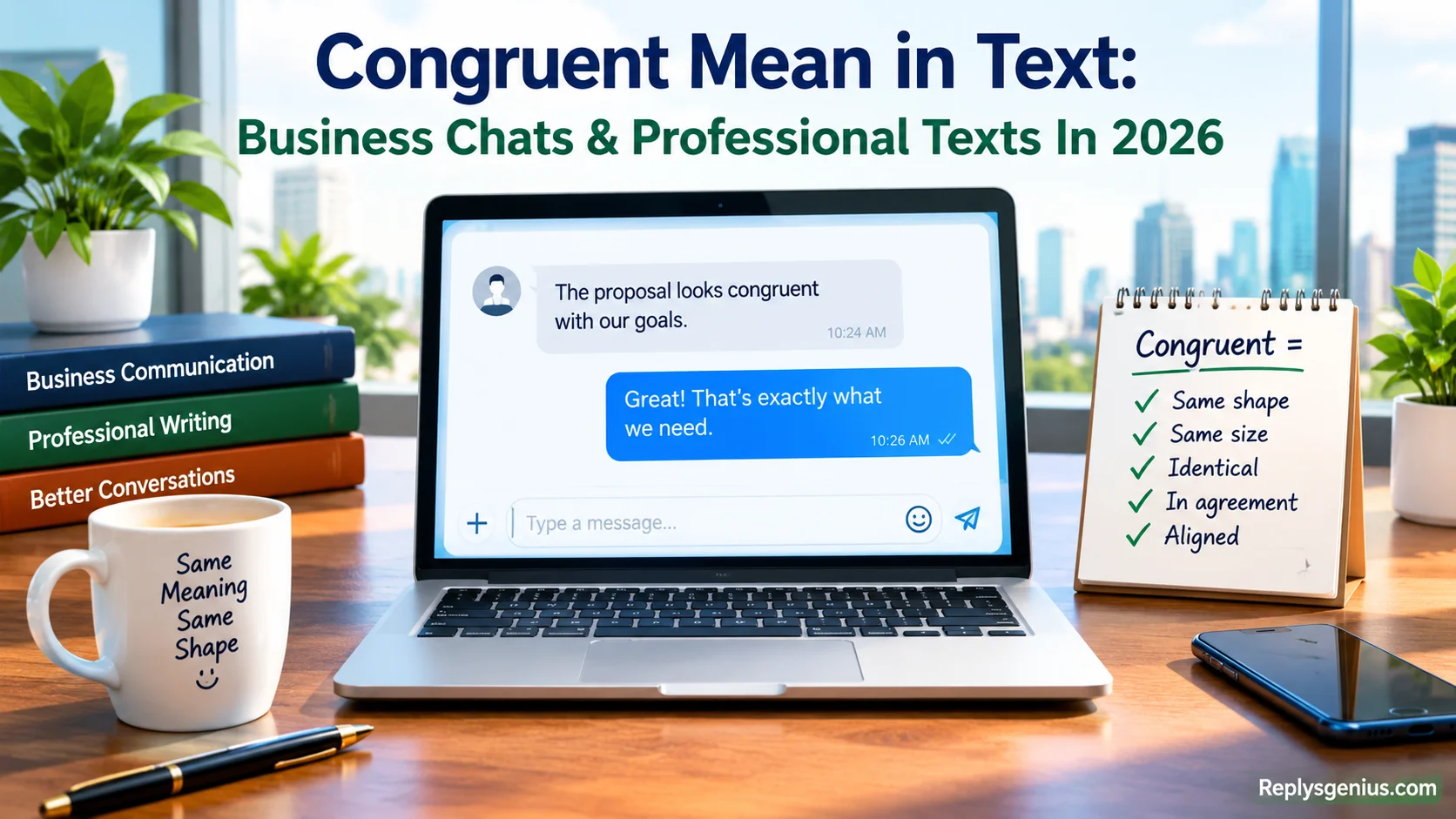Congruent Mean in Text
