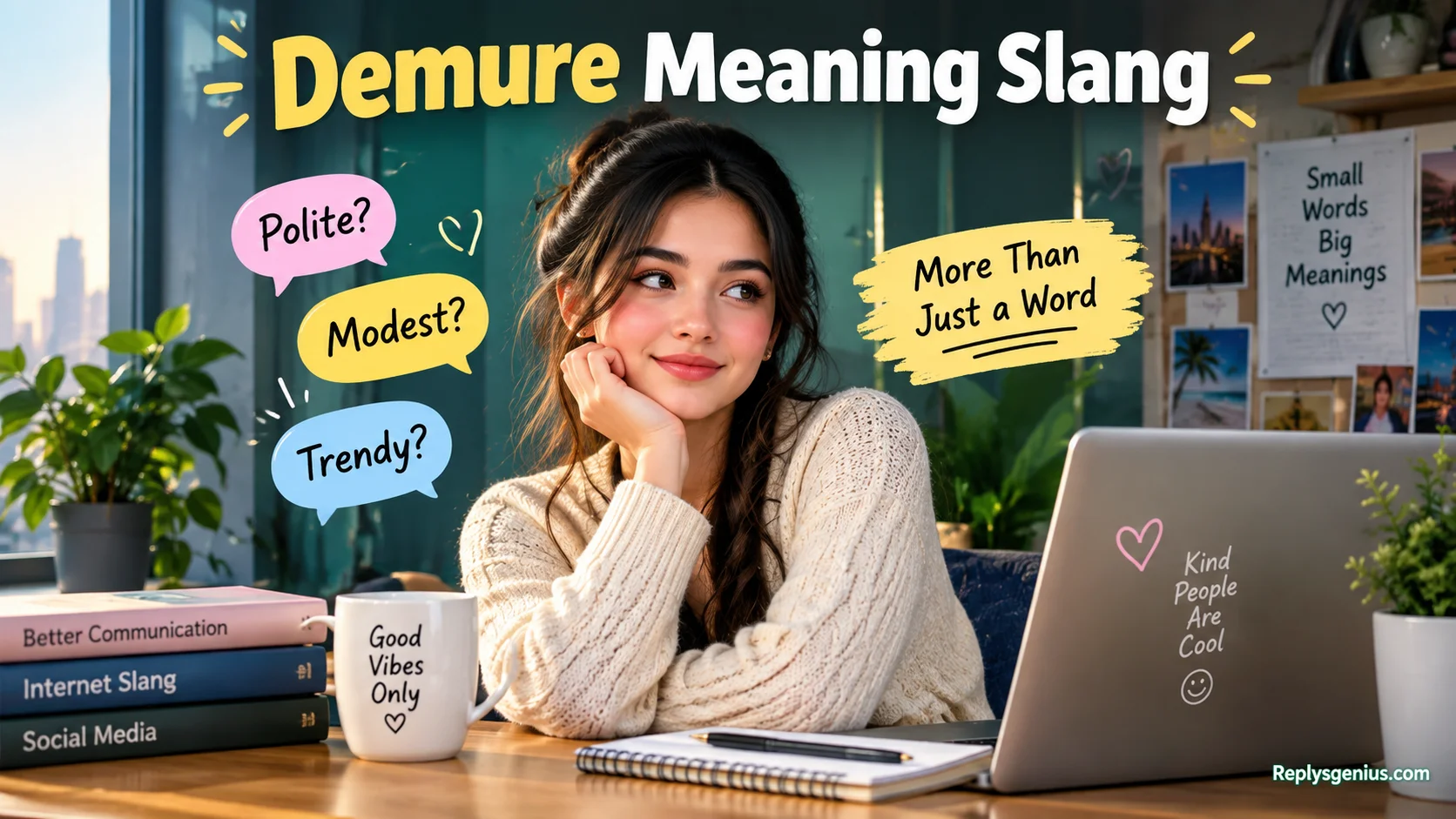 Demure Meaning Slang