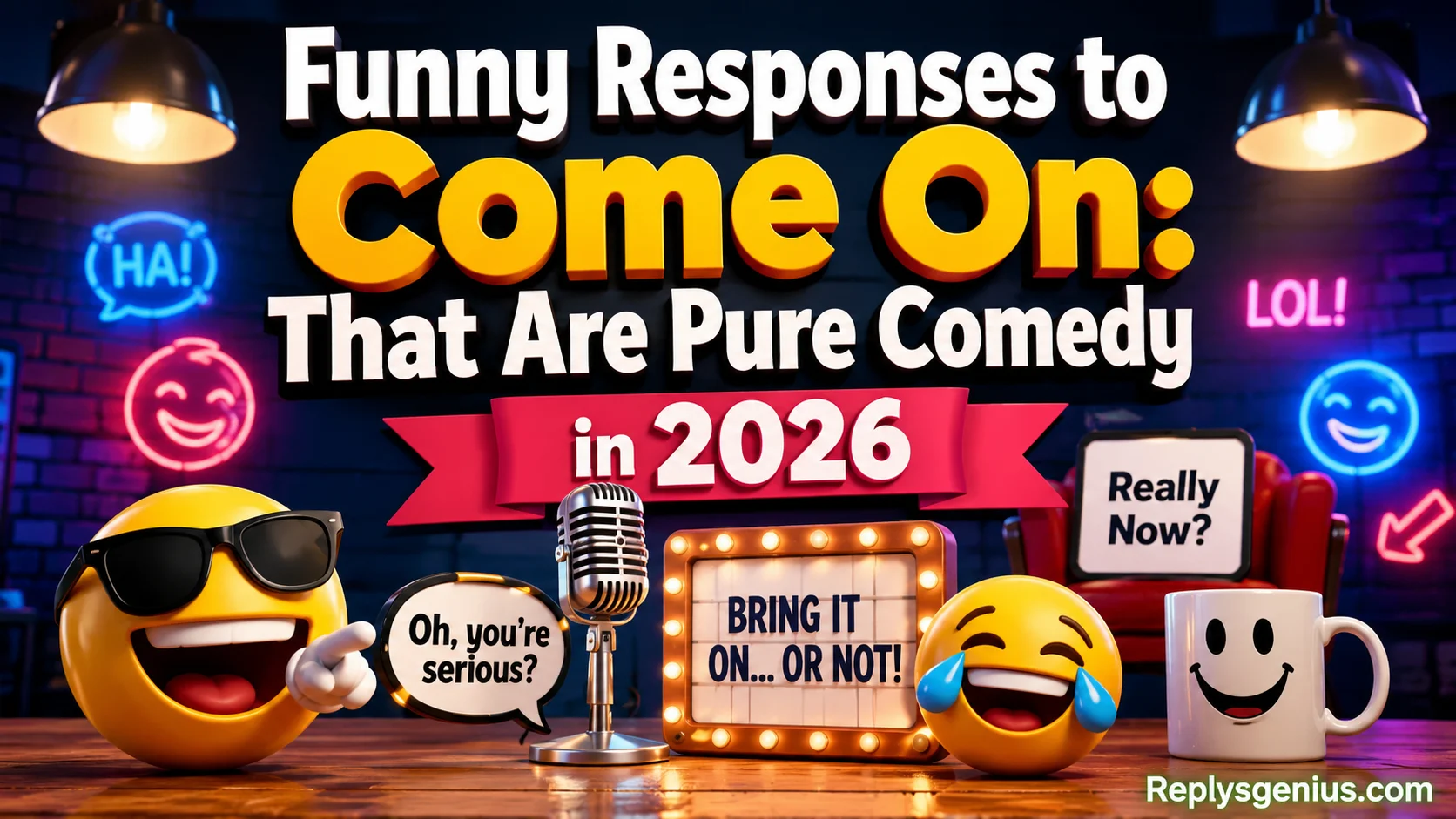 Funny Responses to Come On