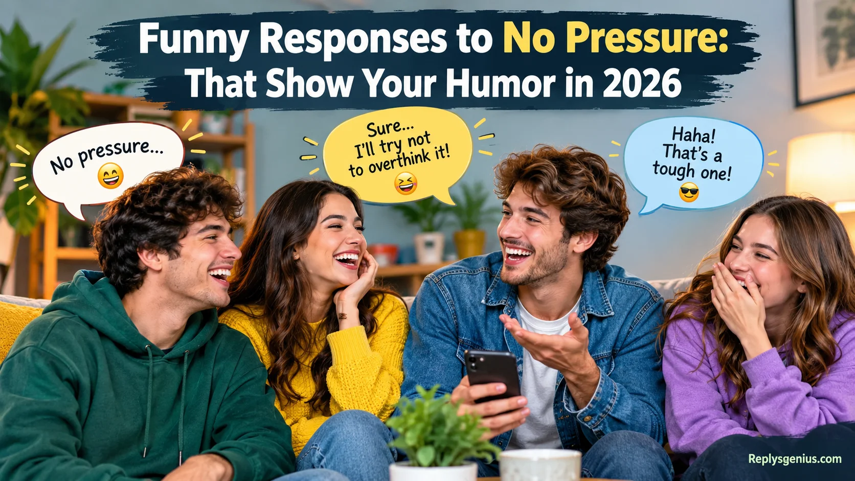 Funny Responses to No Pressure: