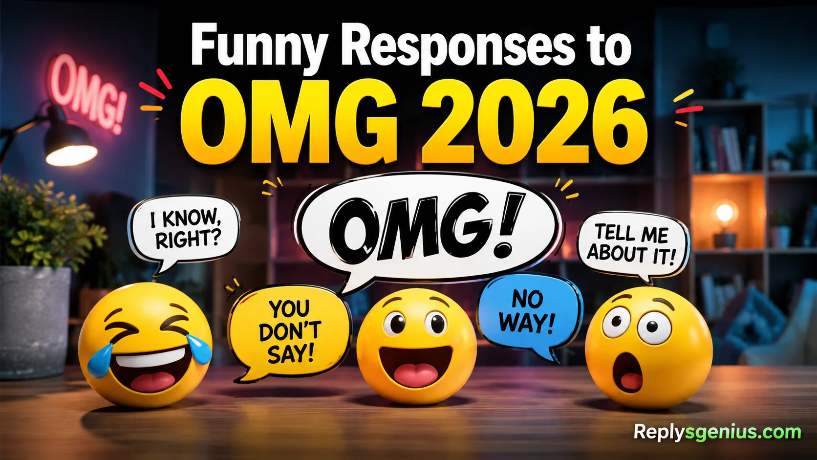 Funny Responses to OMG