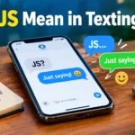 JS Mean in Texting