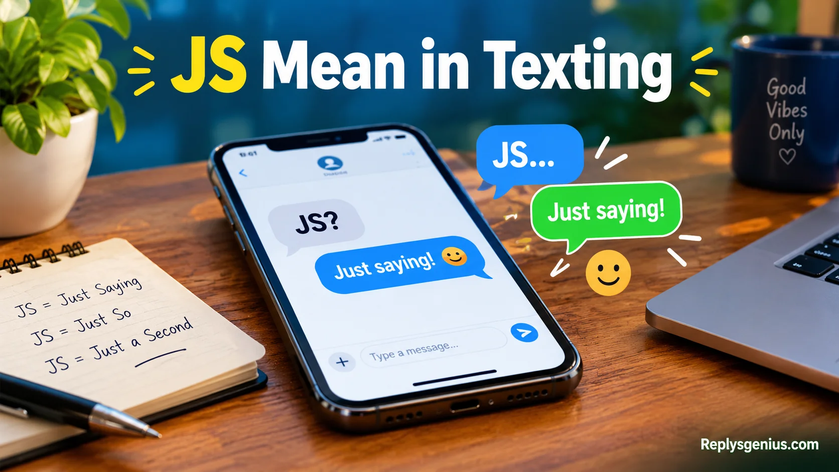JS Mean in Texting