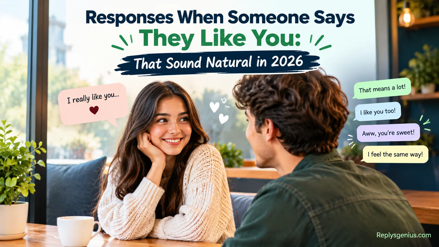 Responses When Someone Says They Like You