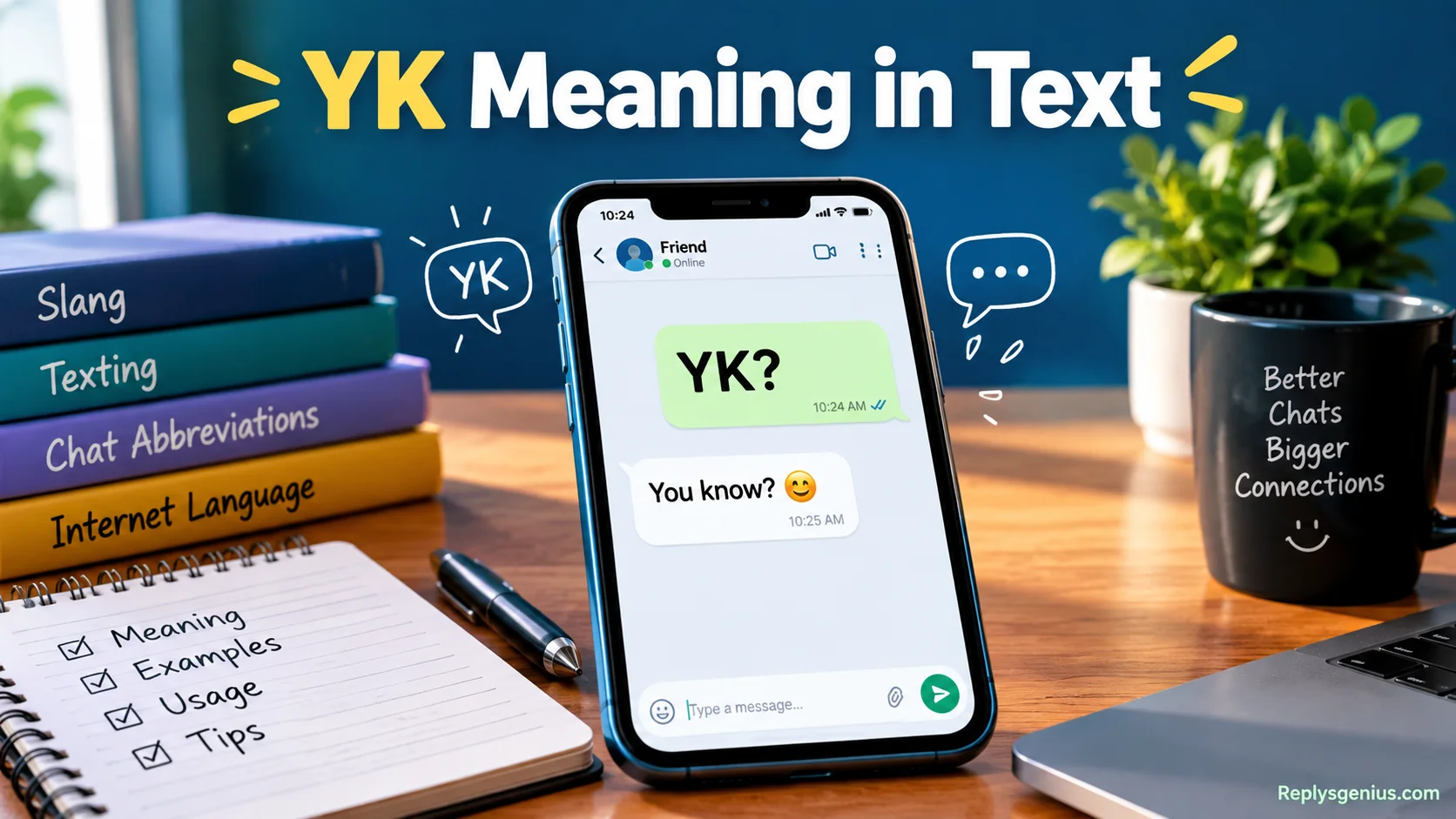 YK Meaning in Text
