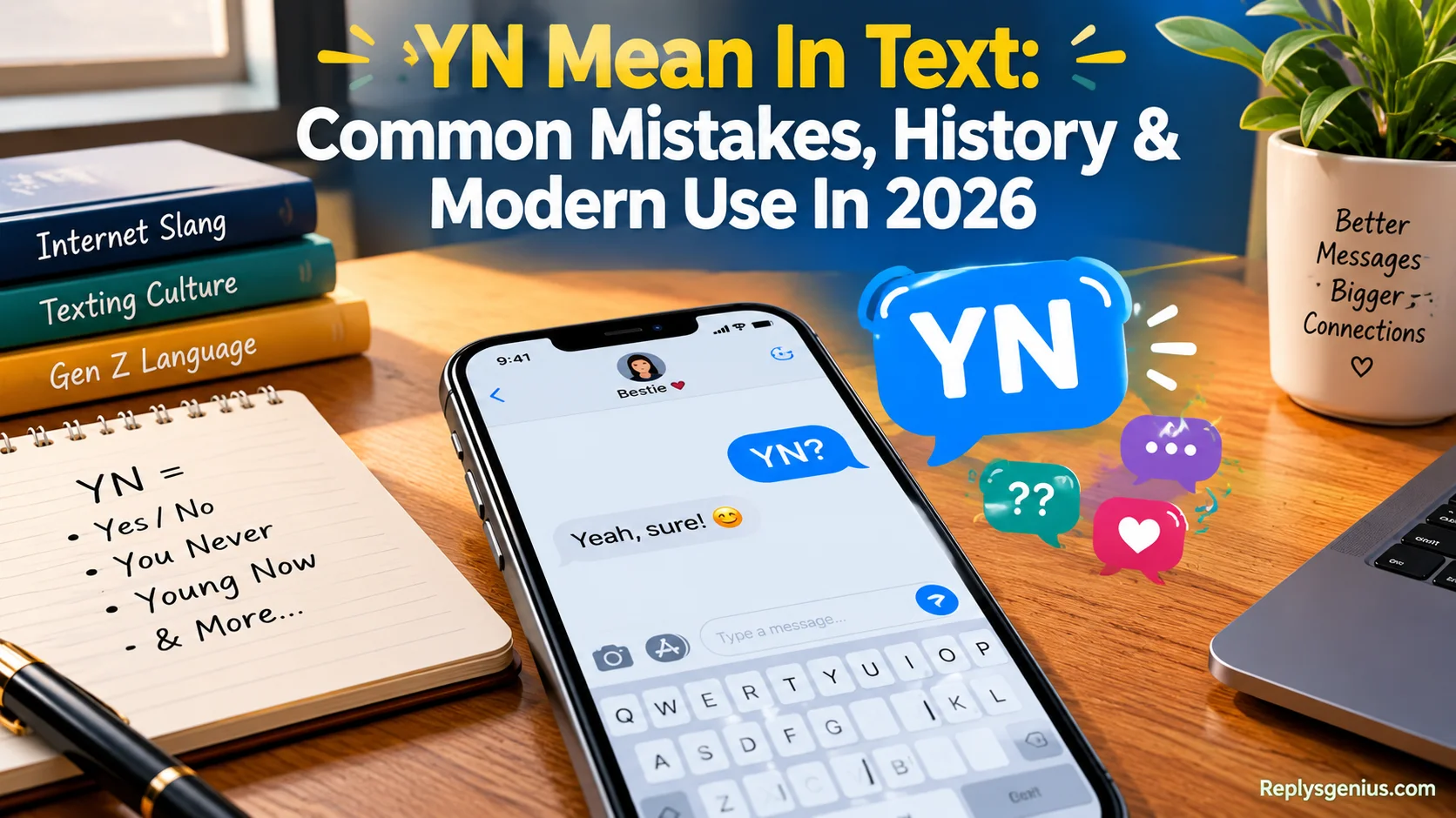 YN Mean In Text