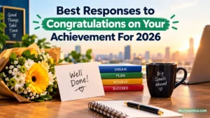 Best Responses to Congratulations on Your Achievement
