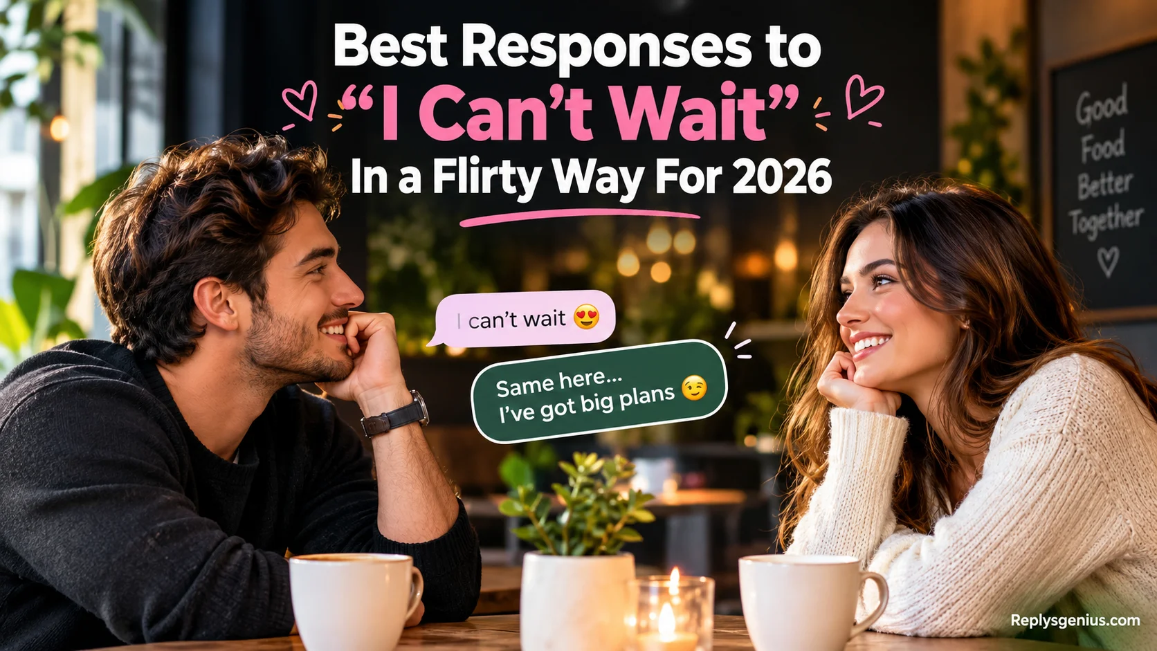 Best Responses to “I Can’t Wait”