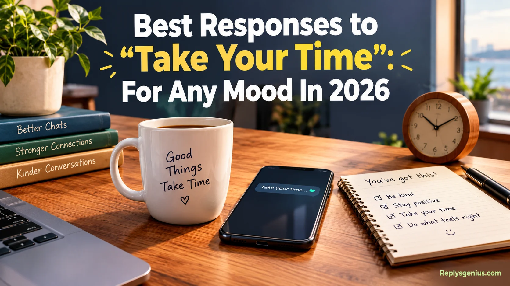 Best Responses to “Take Your Time”: