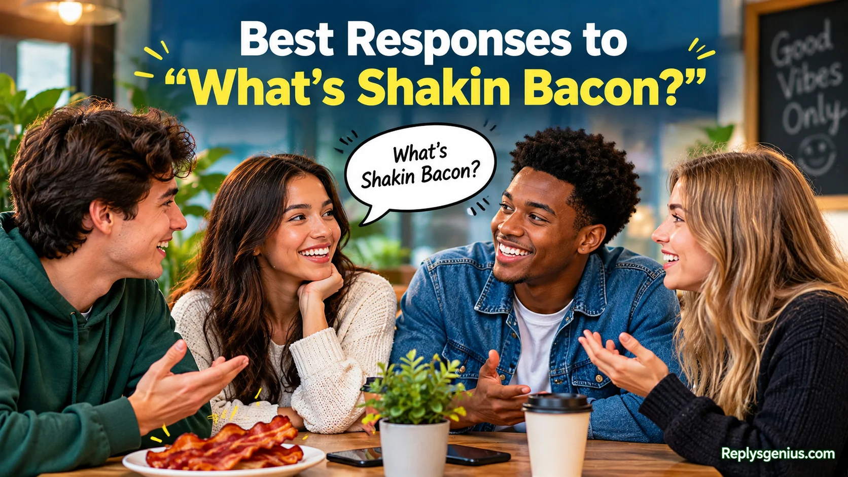 Best Responses to “What’s Shakin Bacon?”