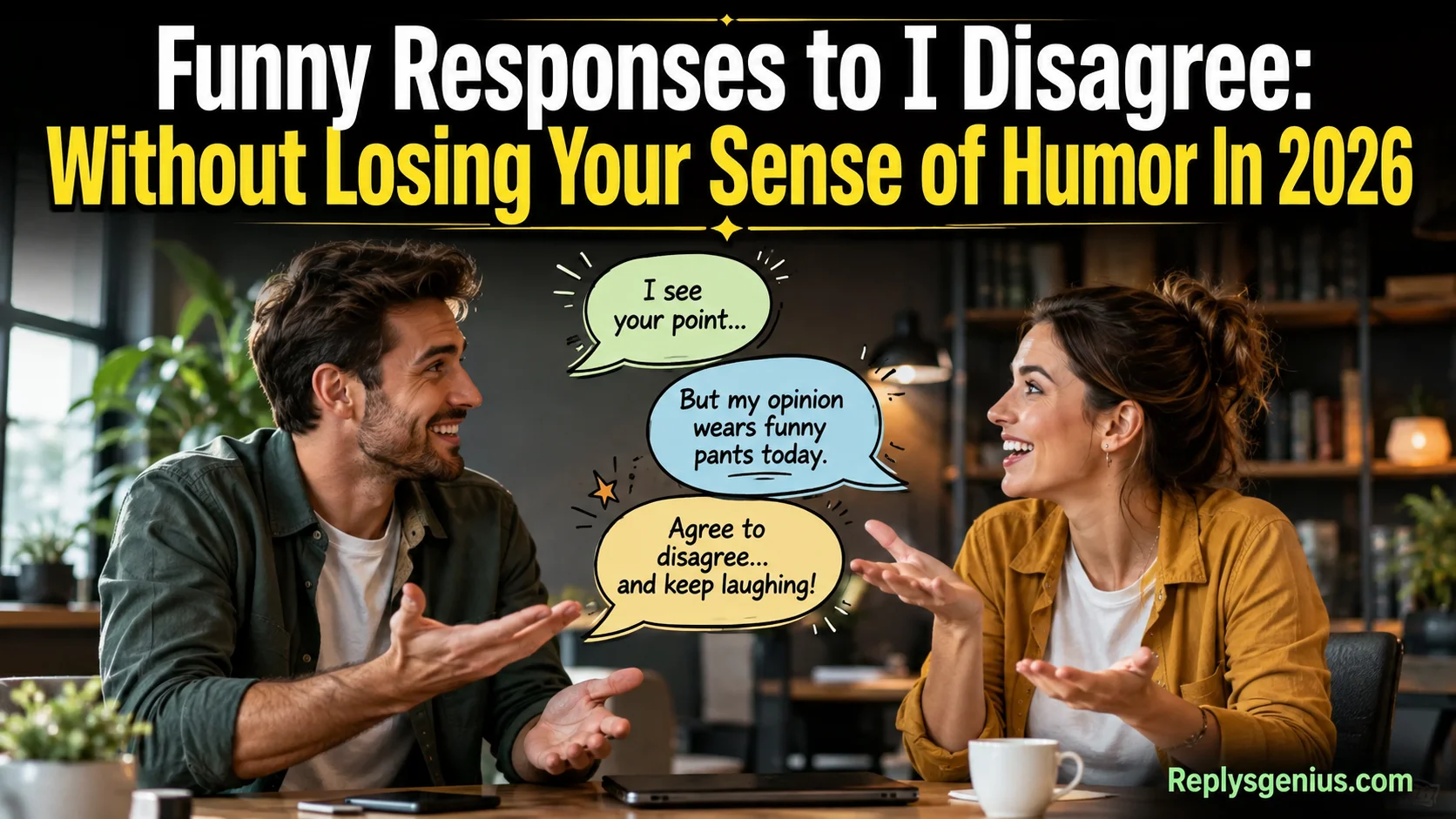 Funny Responses to I Disagree