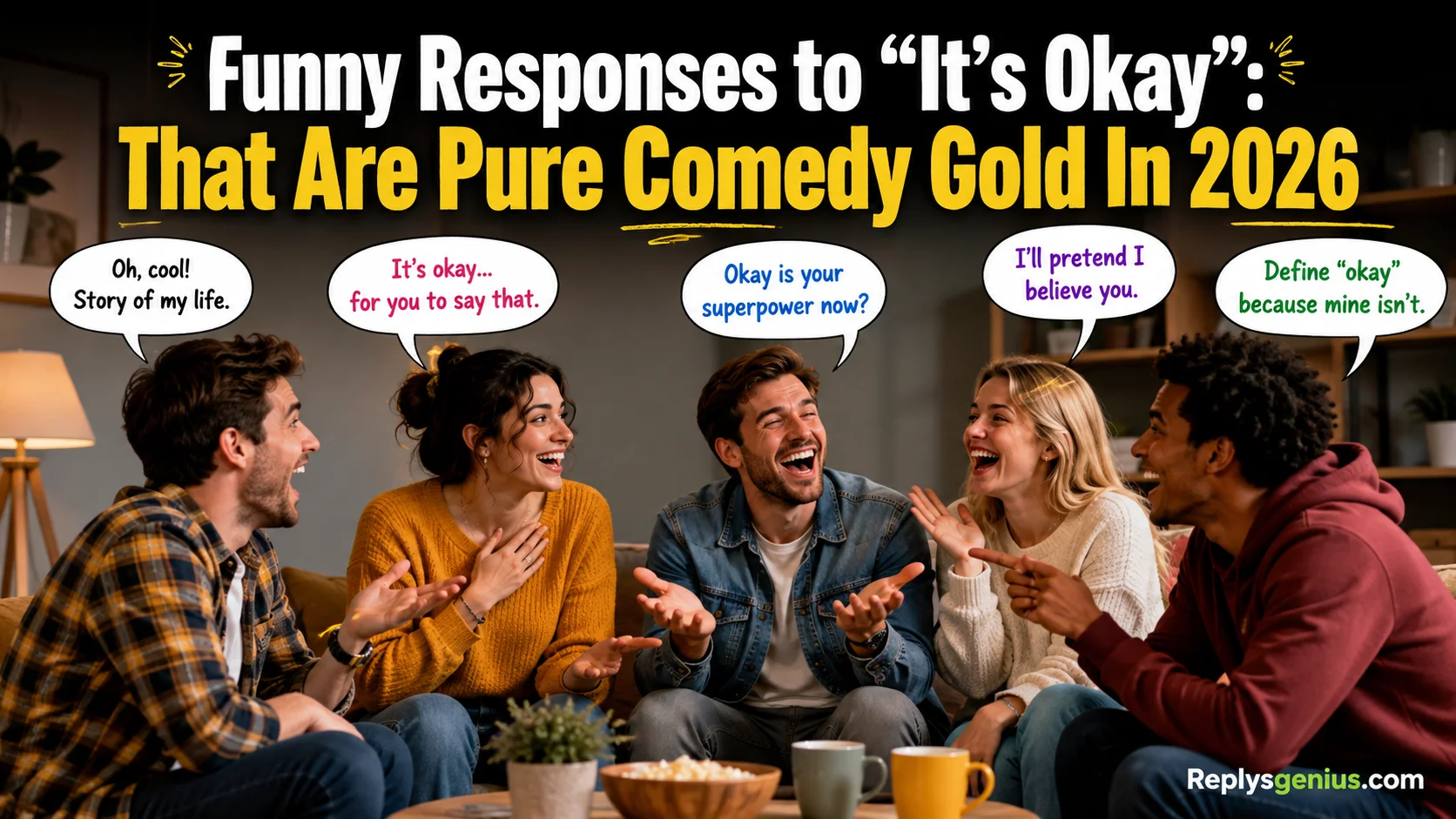 Funny Responses to “It’s Okay”